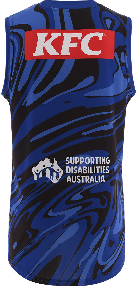 Canterbury Bulldogs 2026 NRL Mens Training Singlet Canterbury Bulldogs 2026 NRL Mens Training Singlet