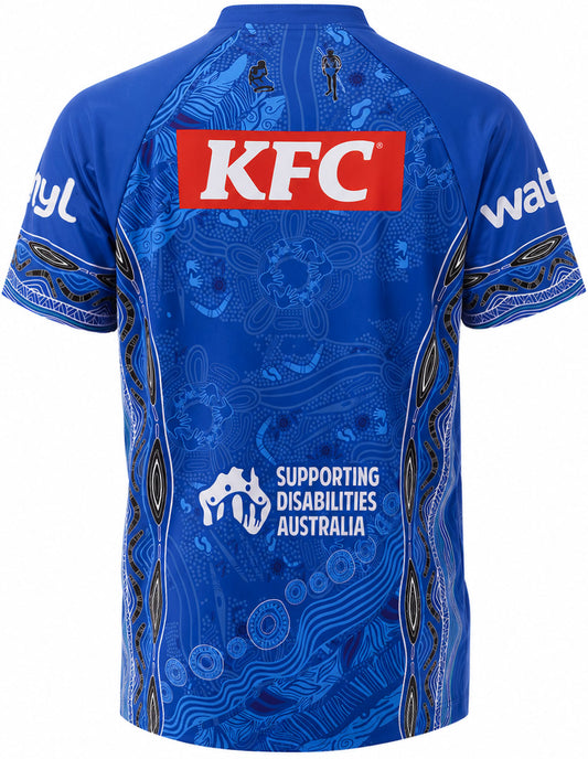 Canterbury Bulldogs 2026 NRL Mens Indigenous Jersey Canterbury Bulldogs 2026 NRL Mens Indigenous Jersey