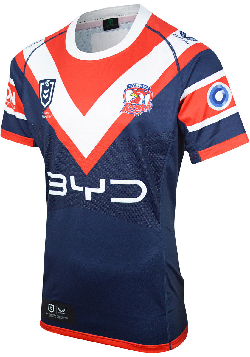 Sydney Roosters 2025 NRL Mens Player Issue Home Jersey with GPS Sydney Roosters 2025 NRL Mens Player Issue Home Jersey with GPS
