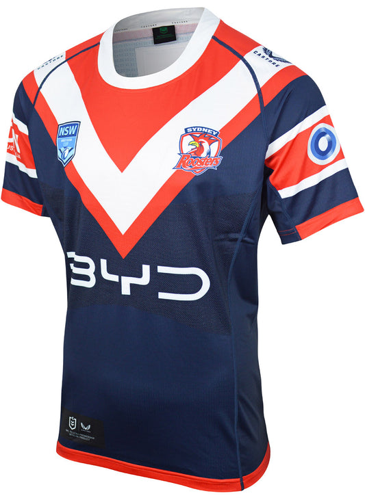 Sydney Roosters 2025 NRL Mens Flegg Player Issue Home Jersey