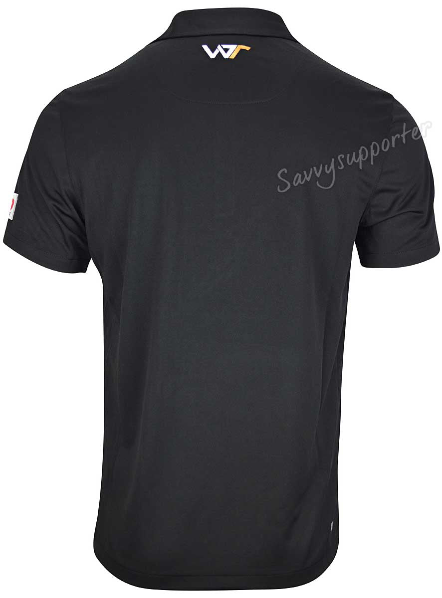 Wests Tigers NRL Mens Black Polo Shirt Wests Tigers NRL Mens Black Polo Shirt