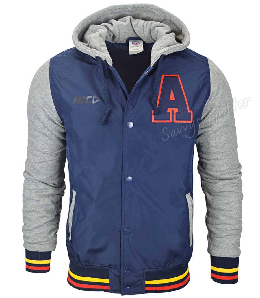Adelaide Crows AFL Mens Baseball Jacket