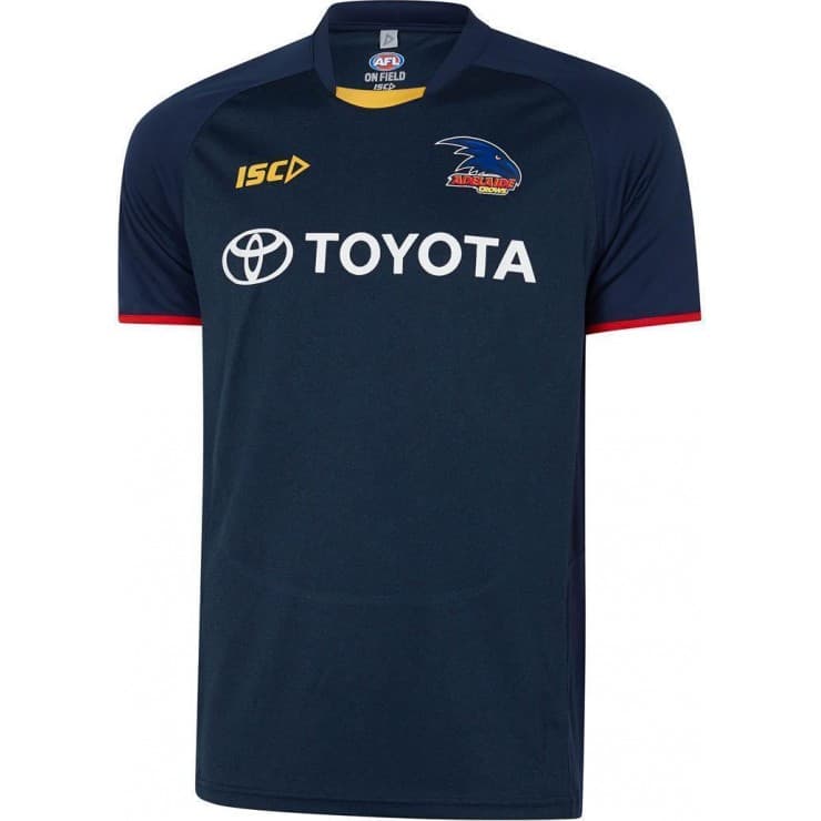 Adelaide Crows AFL Mens Midnight Marle Training Shirt