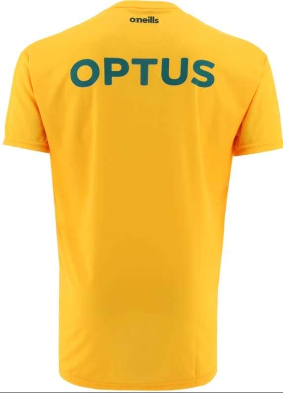 Adelaide Crows AFL Mens Gold Training Shirt