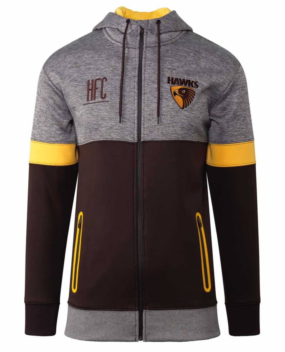 Hawthorn Hawks AFL Mens Premium Hood Hawthorn Hawks AFL Mens Premium Hood