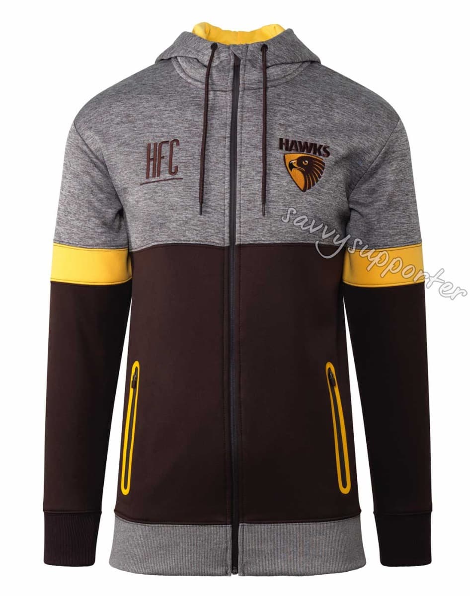 Hawthorn Hawks AFL Mens Premium Hood Hawthorn Hawks AFL Mens Premium Hood