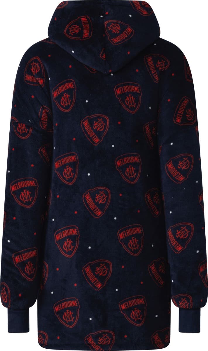Melbourne Demons AFL Adults Oversized Flanket Hoody