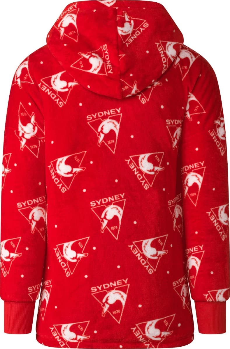 Sydney Swans AFL Adults Oversized Flanket Hoody