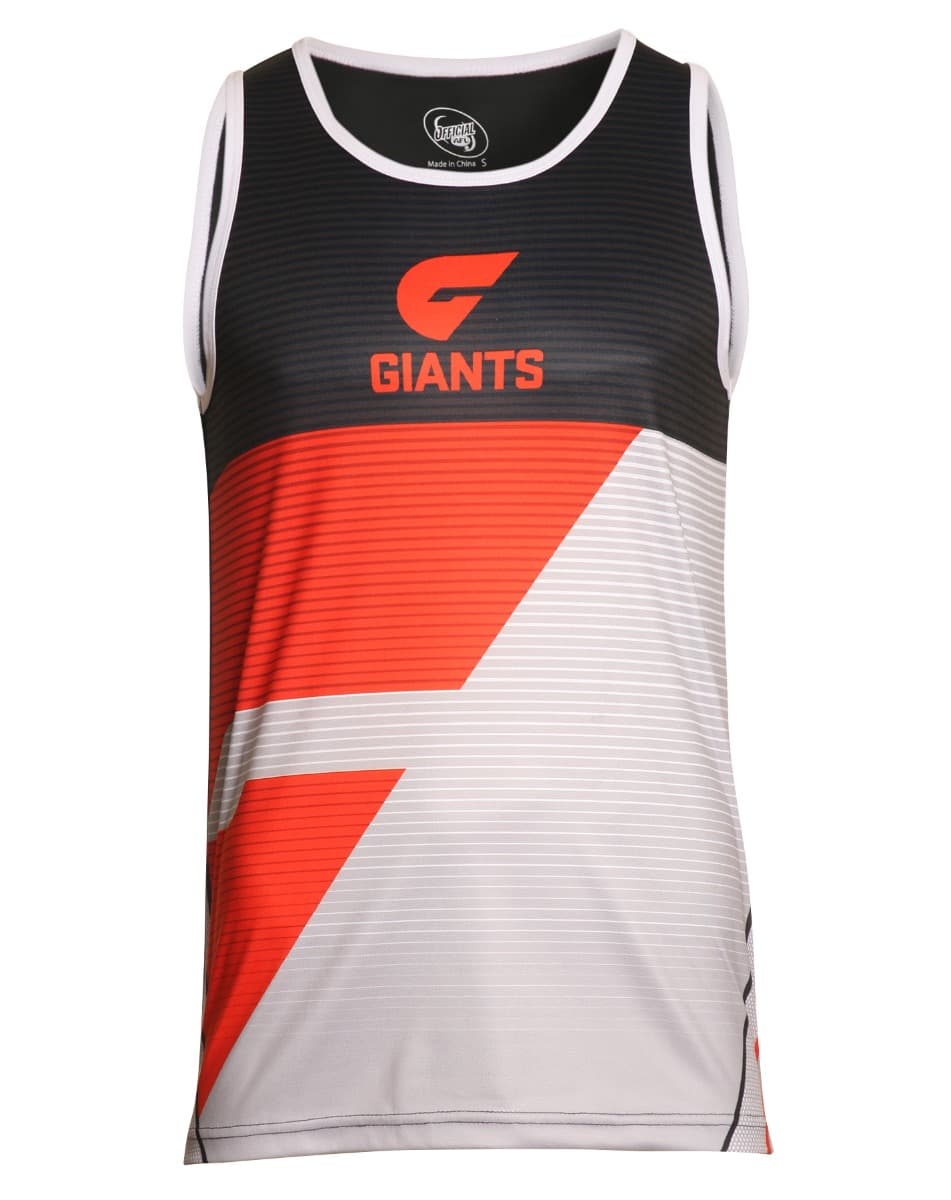 GWS Giants AFL Sublimated Training Singlet