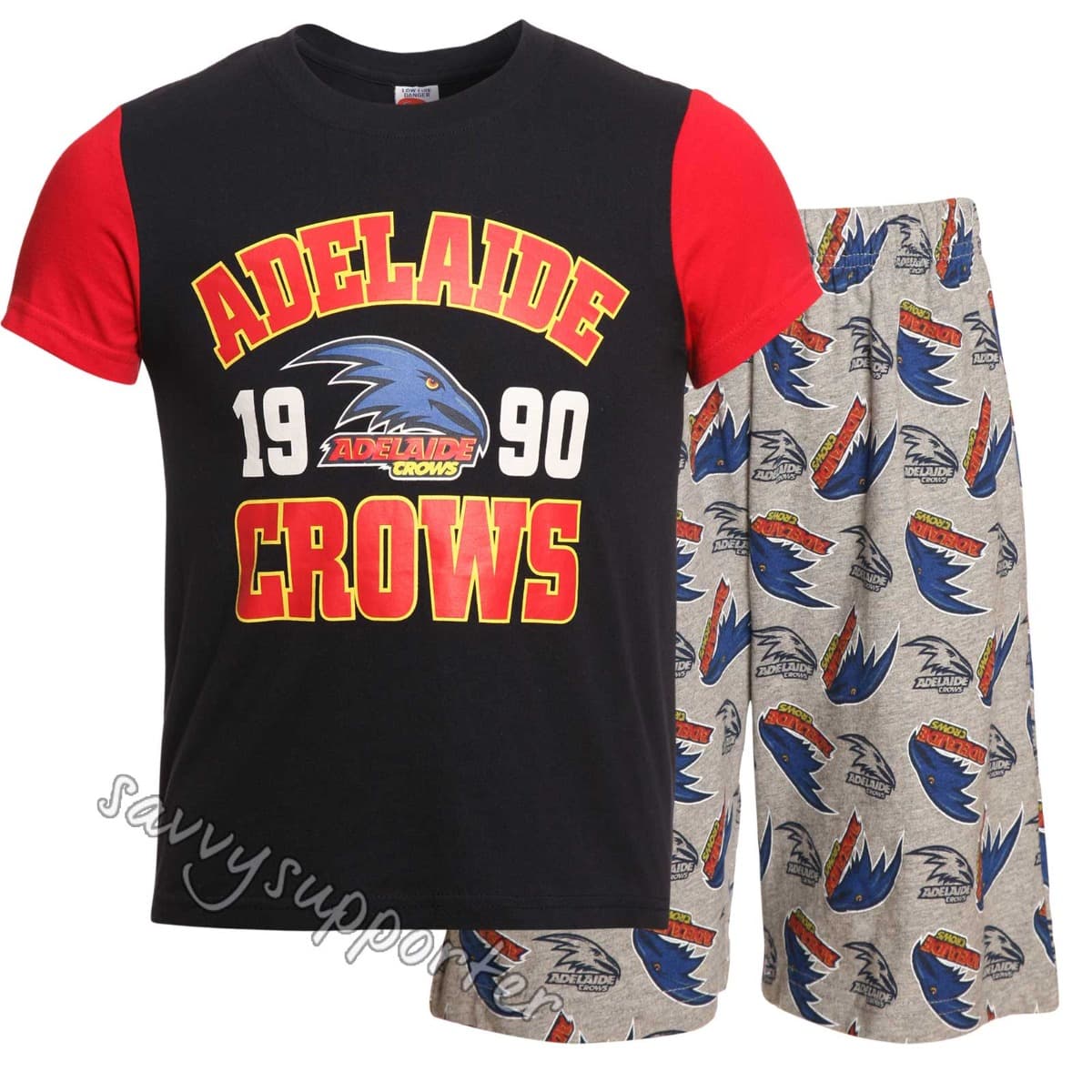 Adelaide Crows AFL Youth / Kids Pyjama Set