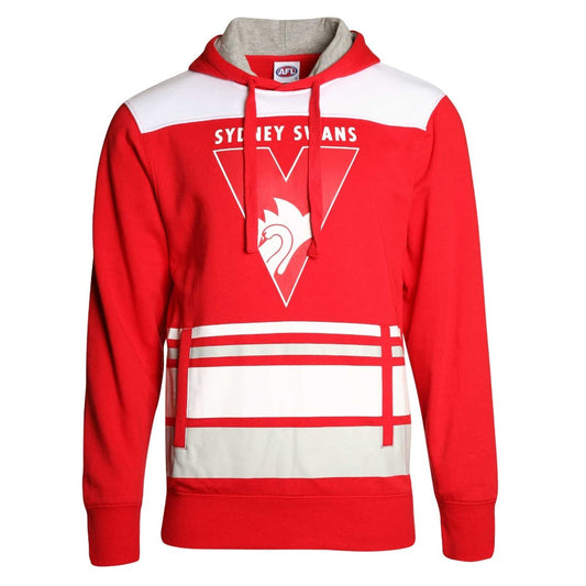 Sydney Swans AFL Mens Supporter Hood Sydney Swans AFL Mens Supporter Hood