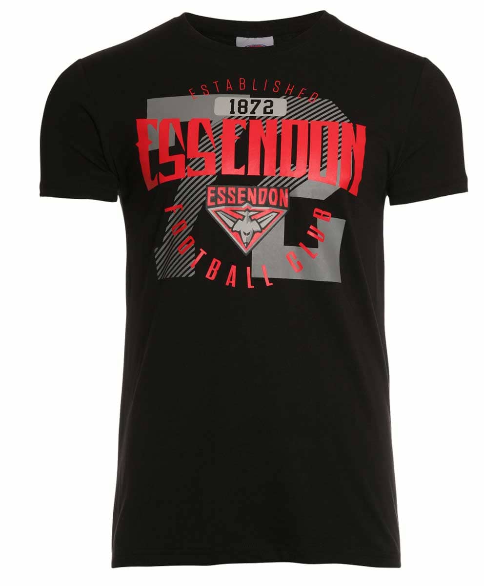 Essendon Bombers AFL Mens 2 Tee Pack