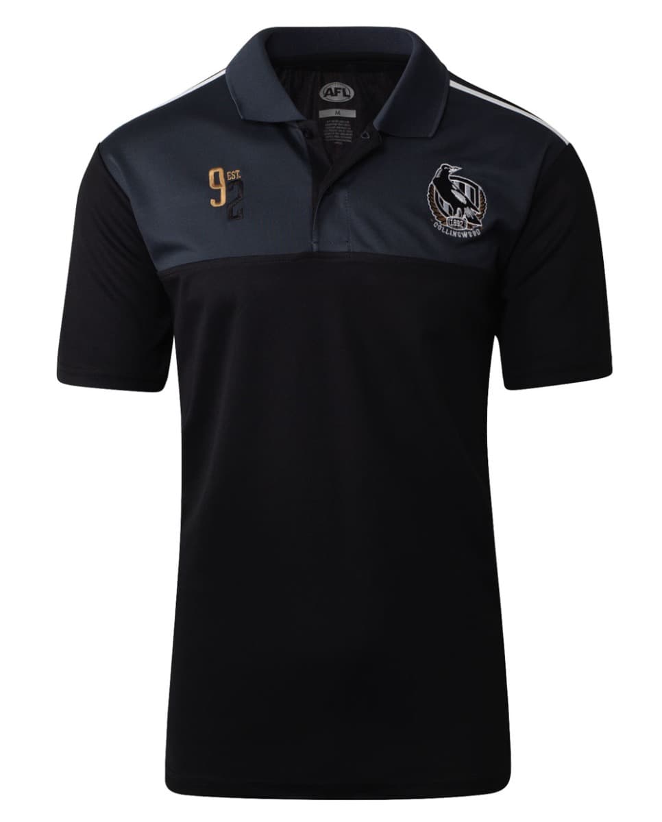 Collingwood Magpies 2020 AFL Mens Premium Polo Shirt