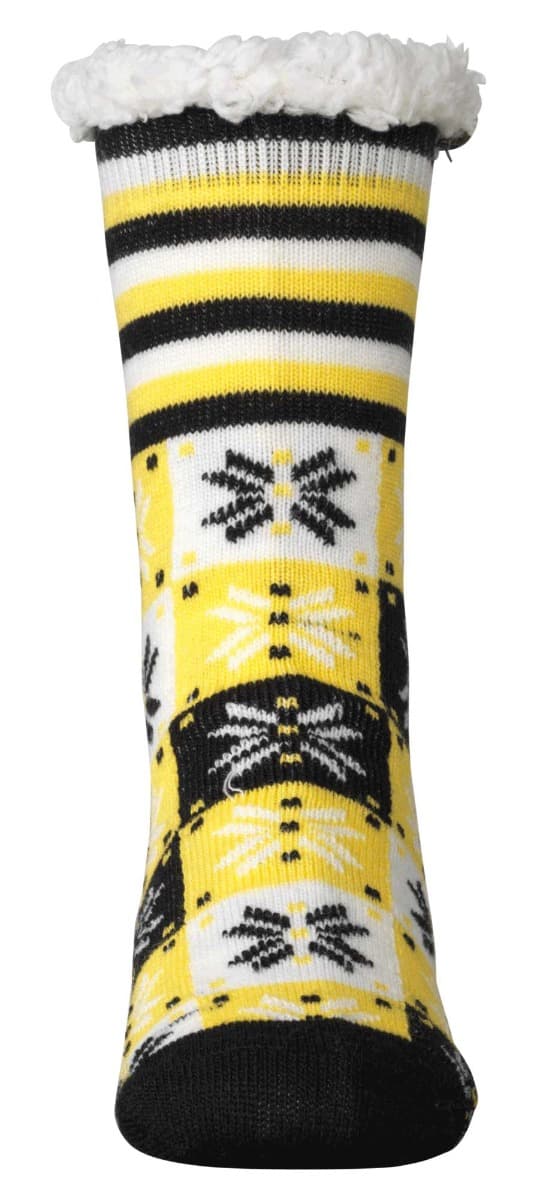 Richmond Tigers AFL Adults Sherpa Fleece Socks Richmond Tigers AFL Adults Sherpa Fleece Socks