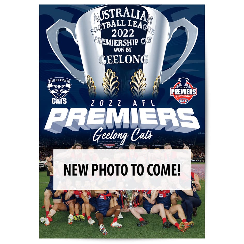 Geelong Cats 2022 AFL Premiers GF22 POSTER