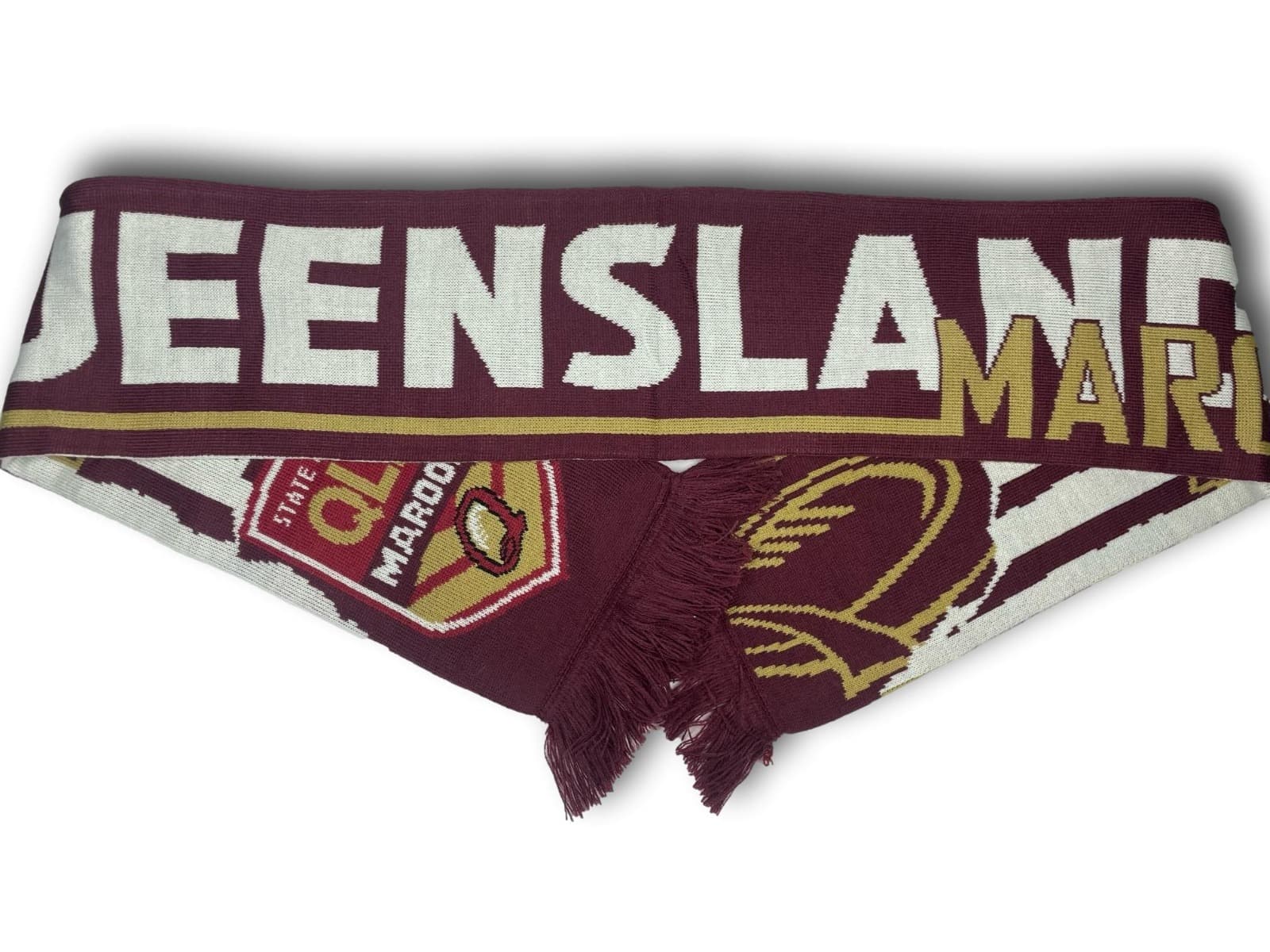 QLD Maroons State of Origin Alliance Scarf QLD Maroons State of Origin Alliance Scarf
