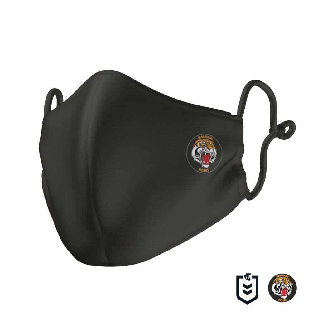 Balmain Tigers NRL Reversible Adults Face Mask Balmain Tigers NRL Reversible Adults Face Mask