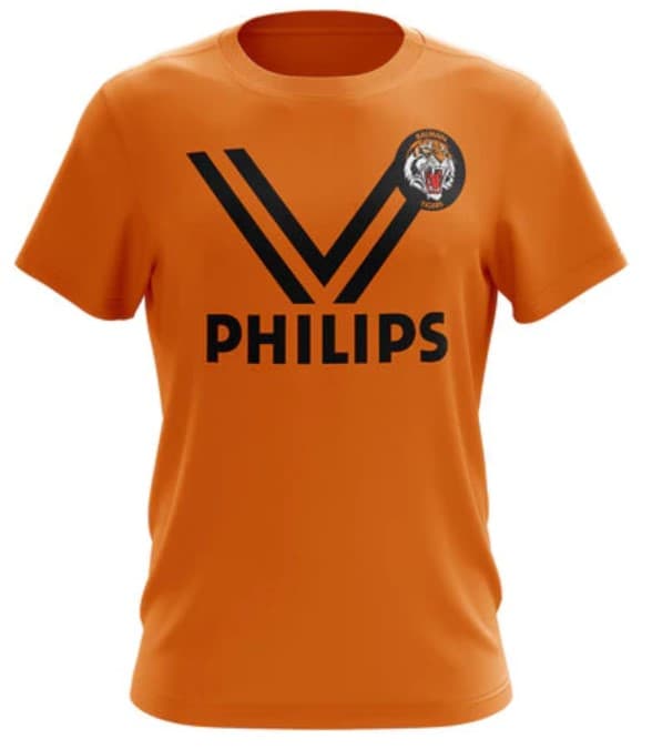 Balmain Tigers NRL 1989 Mens Cotton Retro Tee