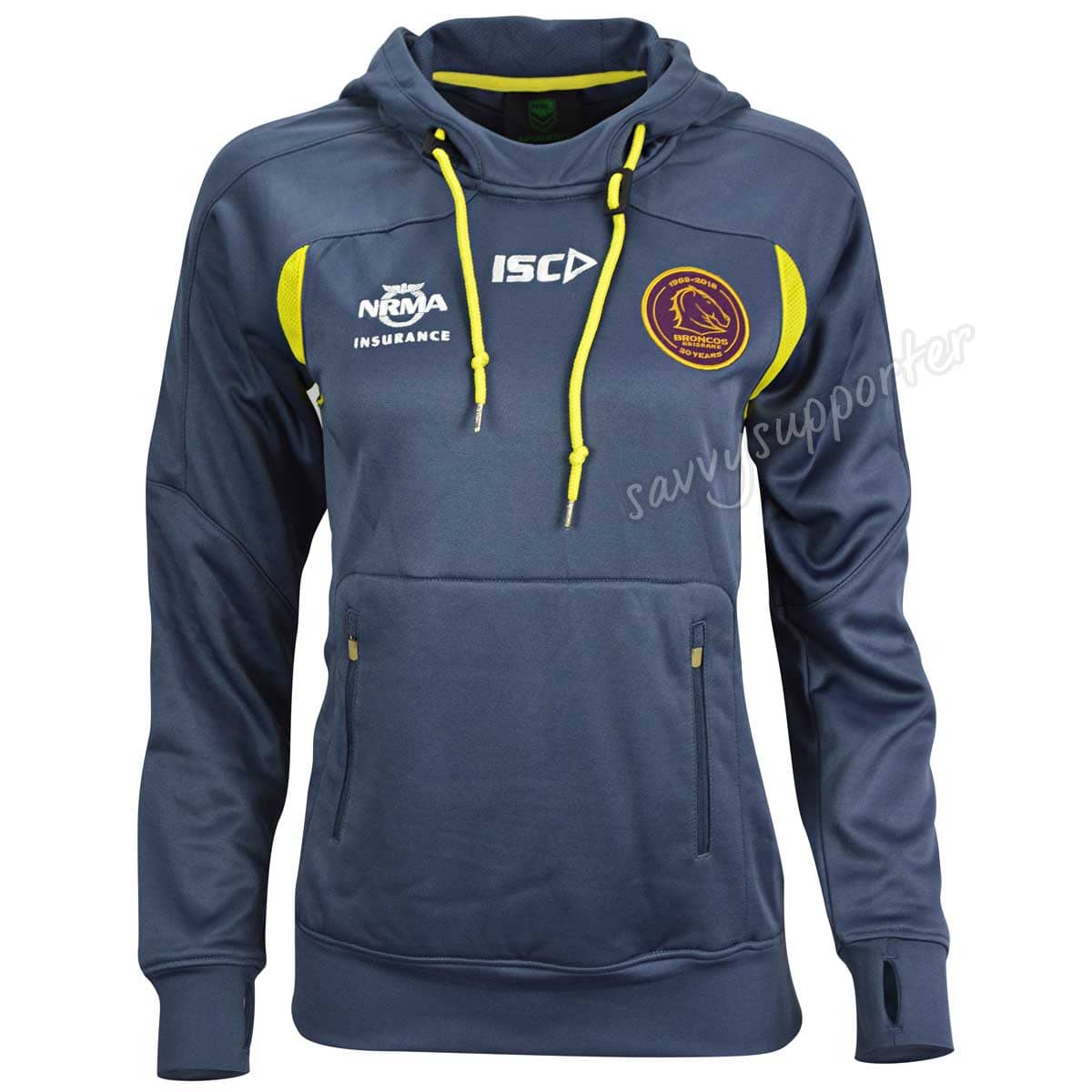 Brisbane Broncos NRL Ladies Pullover Squad Hoody SALE