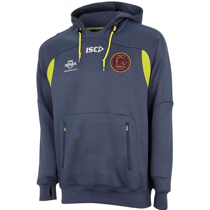 Brisbane Broncos NRL Kids Pullover Squad Hoody