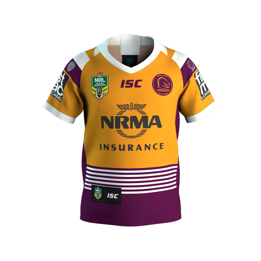 Brisbane Broncos 2018 NRL Kids Heritage Jersey
