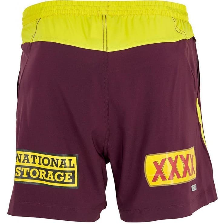 Brisbane Broncos NRL ISC Training Shorts SALE