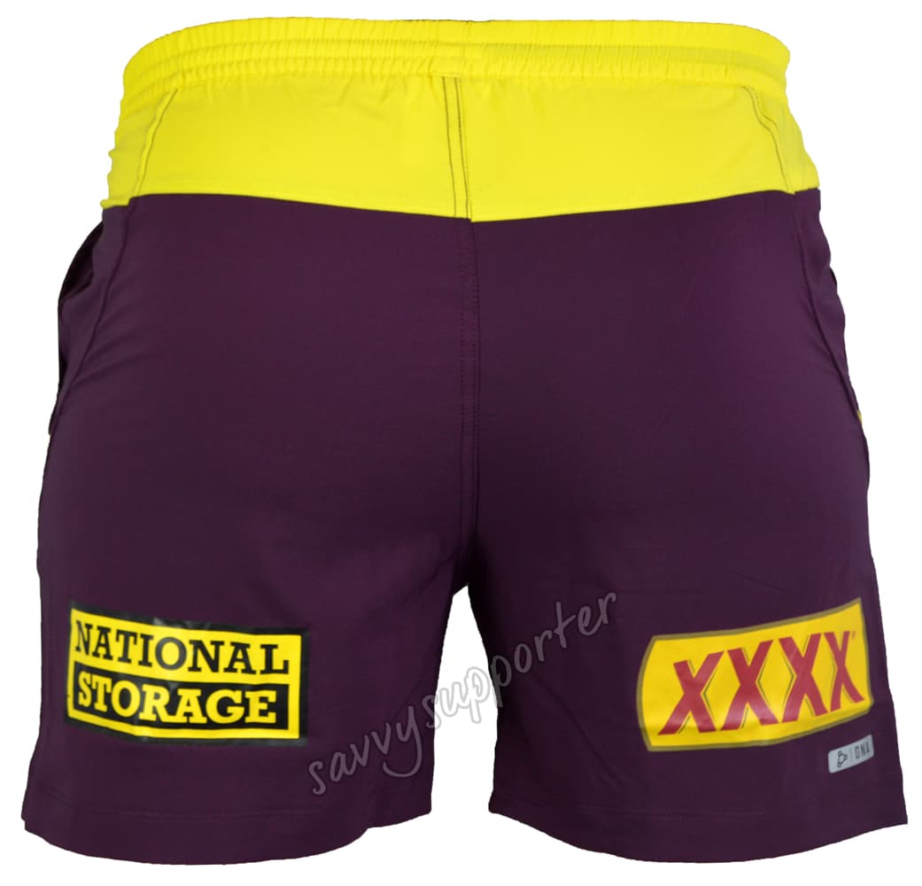 Brisbane Broncos NRL ISC Training Shorts SALE