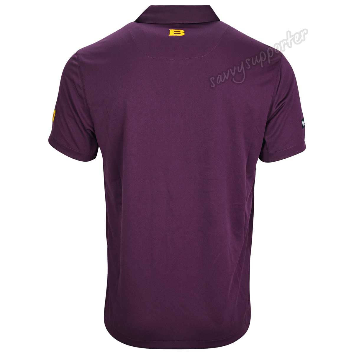 Brisbane Broncos ISC NRL Mens Amber Polo Shirt Brisbane Broncos ISC NRL Mens Amber Polo Shirt