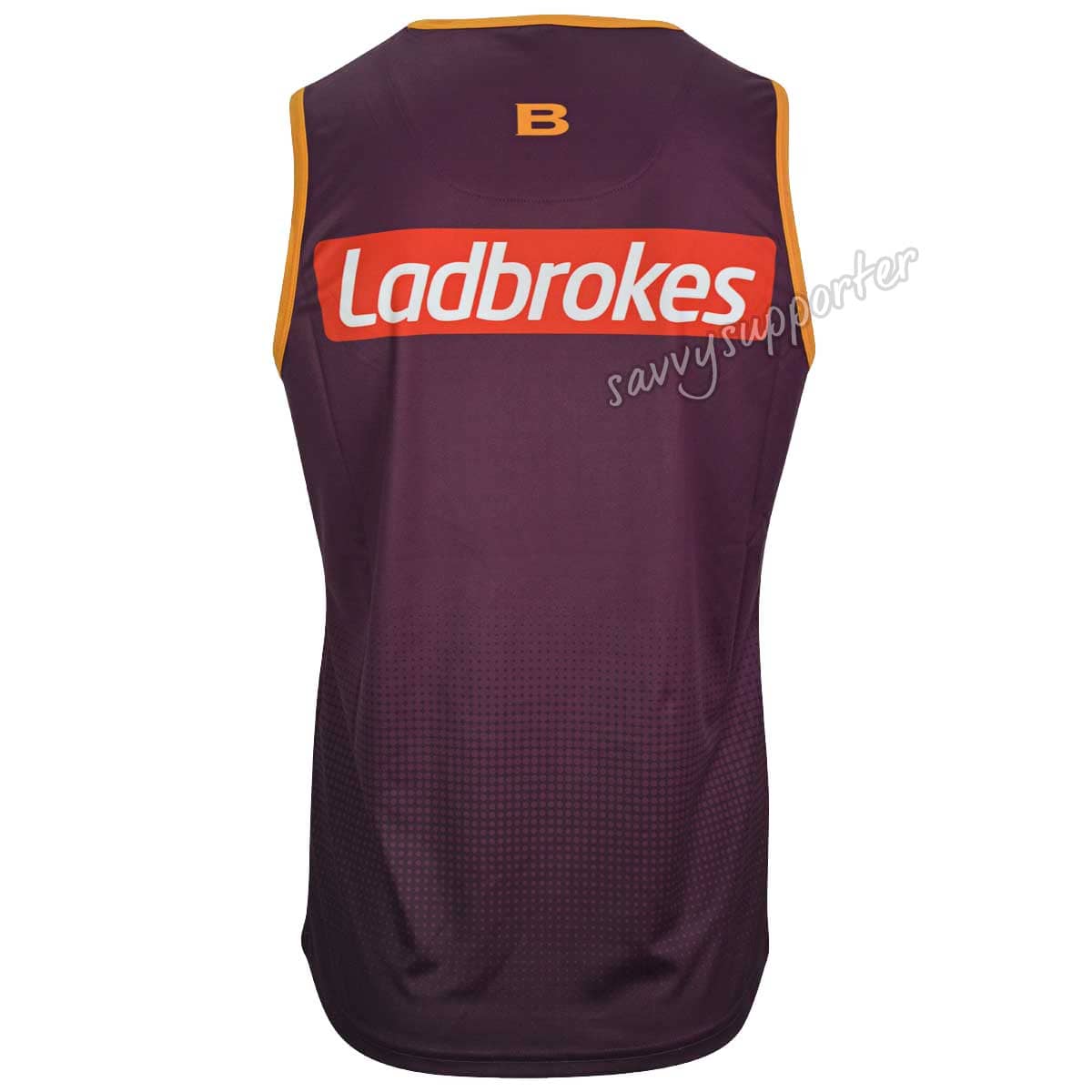 Brisbane Broncos NRL Maroon Mens Training Singlet Brisbane Broncos NRL Maroon Mens Training Singlet