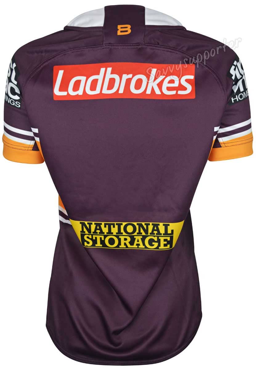 Brisbane Broncos NRL Ladies Womens Home Jersey
