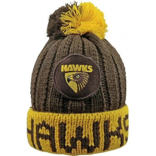 Hawthorn Hawks AFL Hundo Beanie Hawthorn Hawks AFL Hundo Beanie