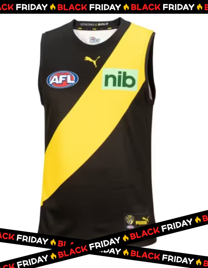 Richmond Tigers AFL Mens Home Guernsey