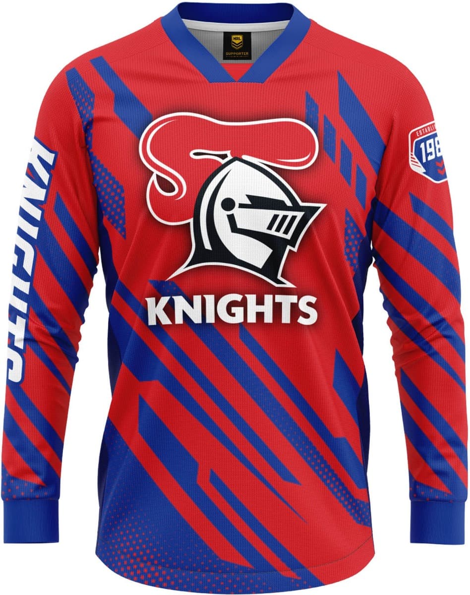 Newcastle Knights NRL Mens Motor Cross MX Jersey
