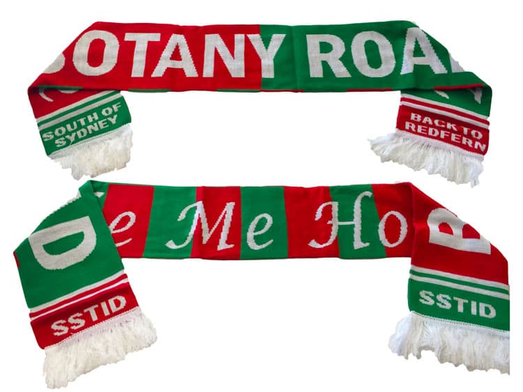 South Sydney Rabbitohs Botany Road Scarf South Sydney Rabbitohs Botany Road Scarf