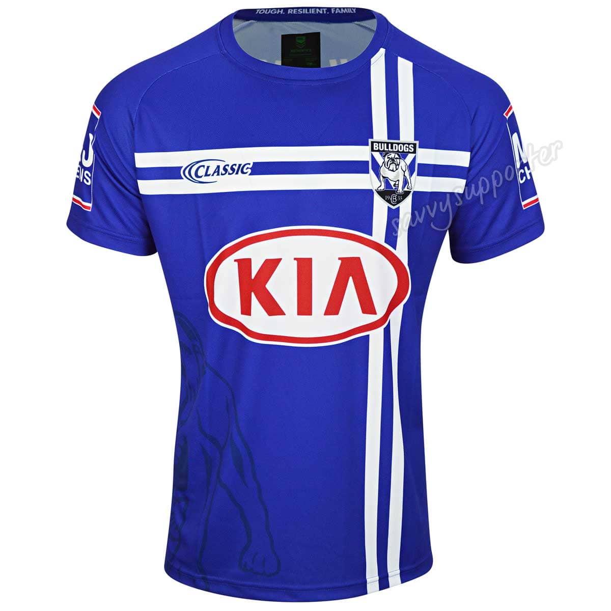 Canterbury Bulldogs Mens Warm Up Tee Canterbury Bulldogs Mens Warm Up Tee