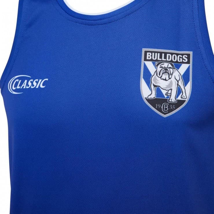 Canterbury Bulldogs Mens NRL Training Singlet