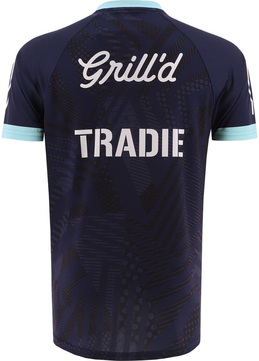 Melbourne Storm 2024 NRL Mens Navy Training Shirt Melbourne Storm 2024 NRL Mens Navy Training Shirt