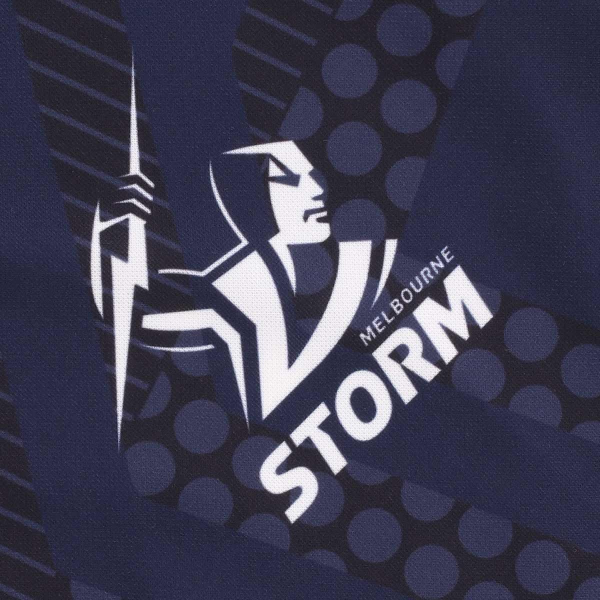 Melbourne Storm 2024 NRL Mens Navy Training Shirt