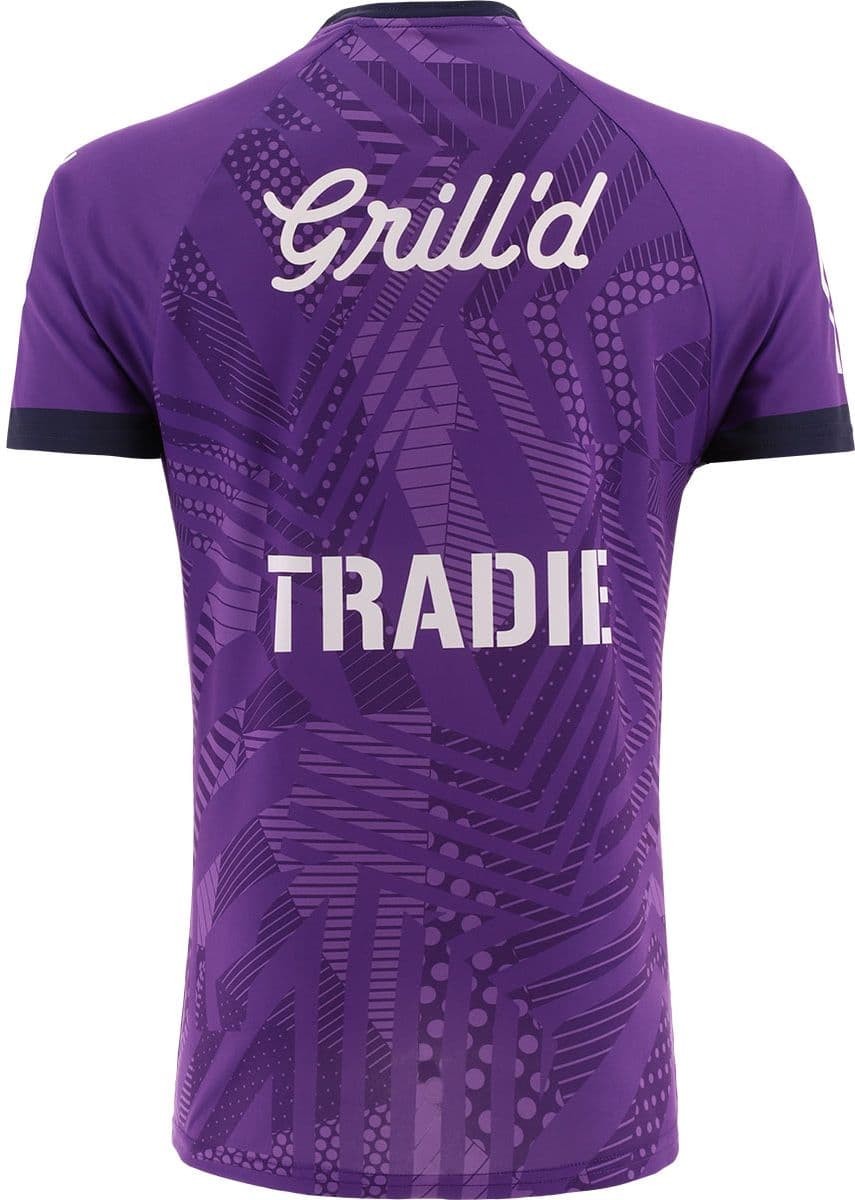Melbourne Storm 2024 NRL Mens Purple Training Shirt