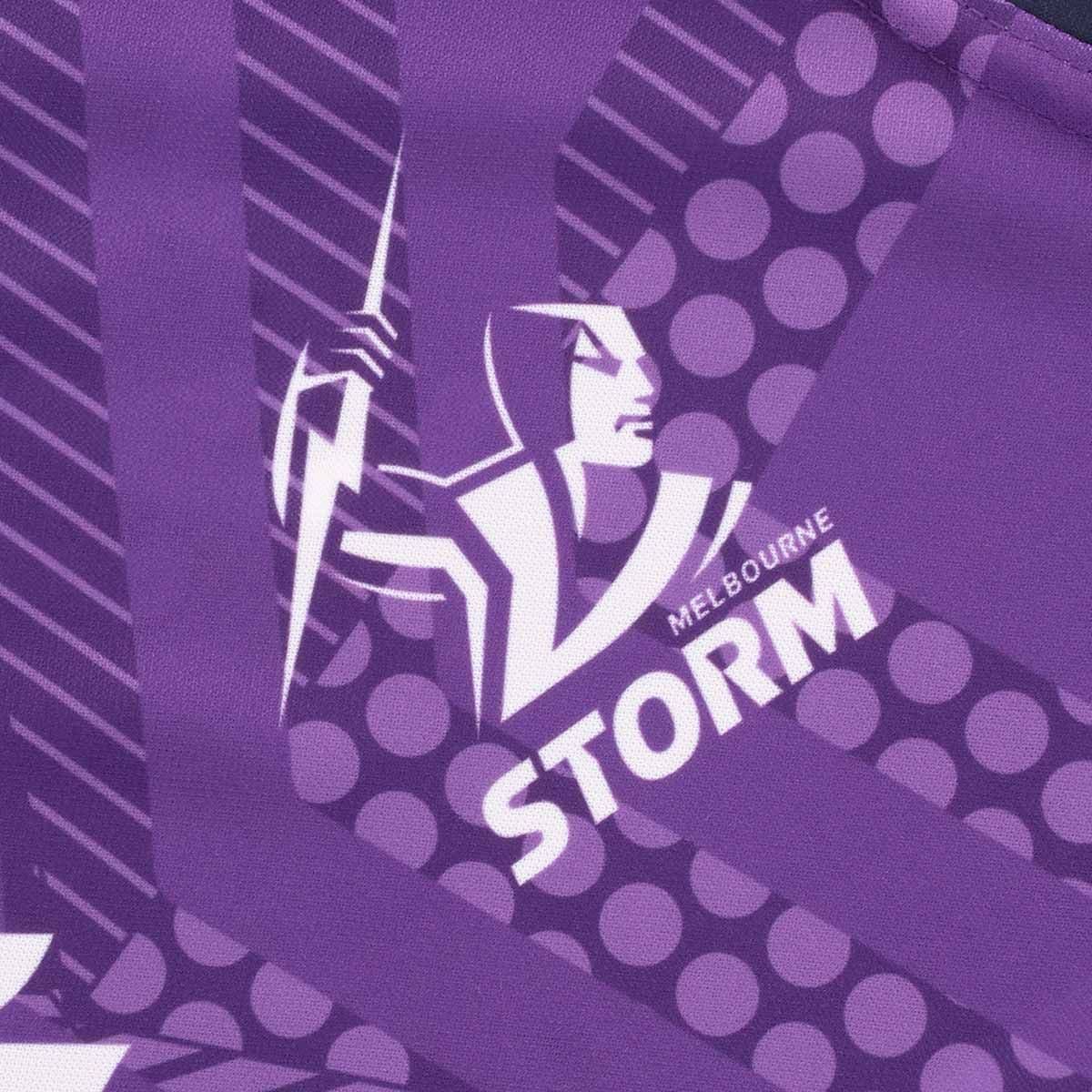 Melbourne Storm 2024 NRL Mens Purple Training Shirt