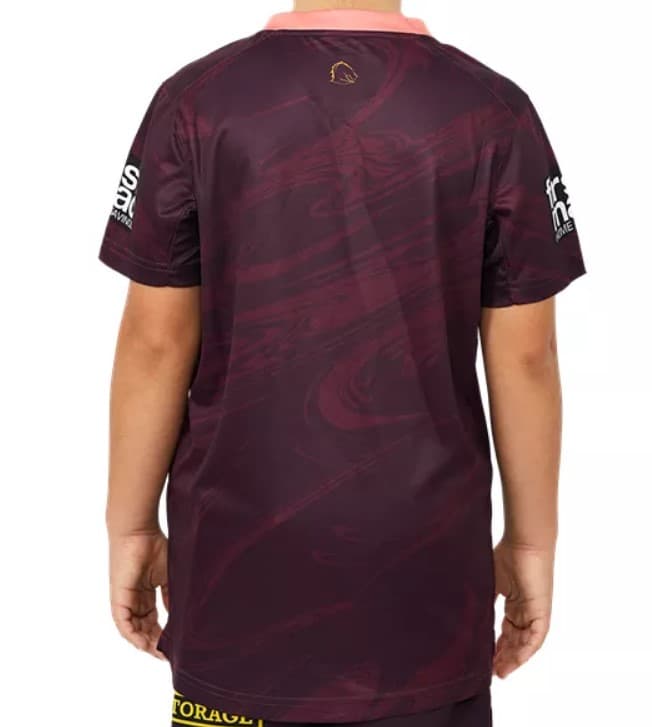 Brisbane Broncos 2023 NRL Kids Training Shirt