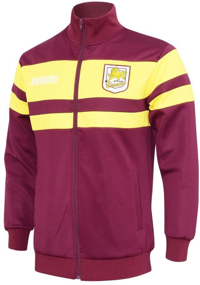 Brisbane Broncos NRL Mens Retro Jacket Brisbane Broncos NRL Mens Retro Jacket