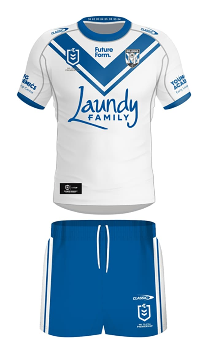 Canterbury Bulldogs 2024 NRL Toddler Home Jersey