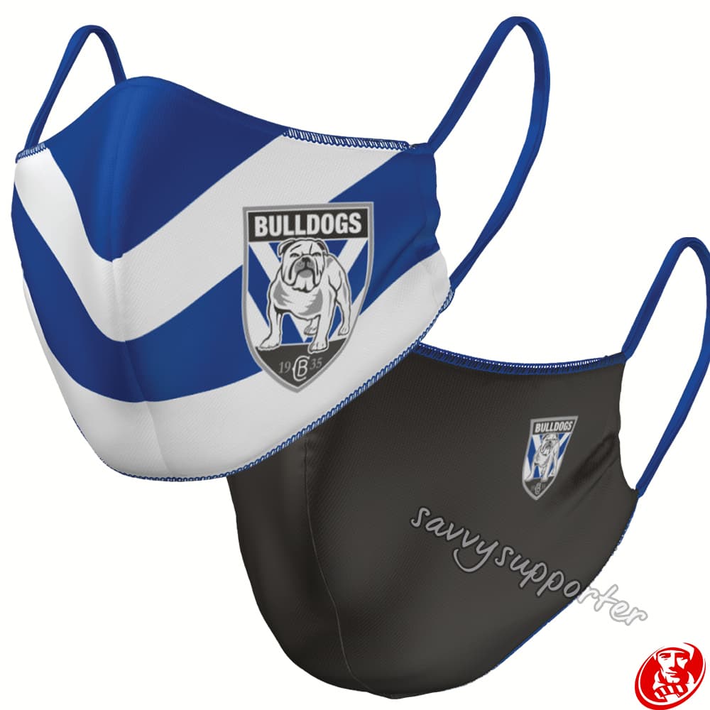 Canterbury Bulldogs NRL Reversible Face Mask