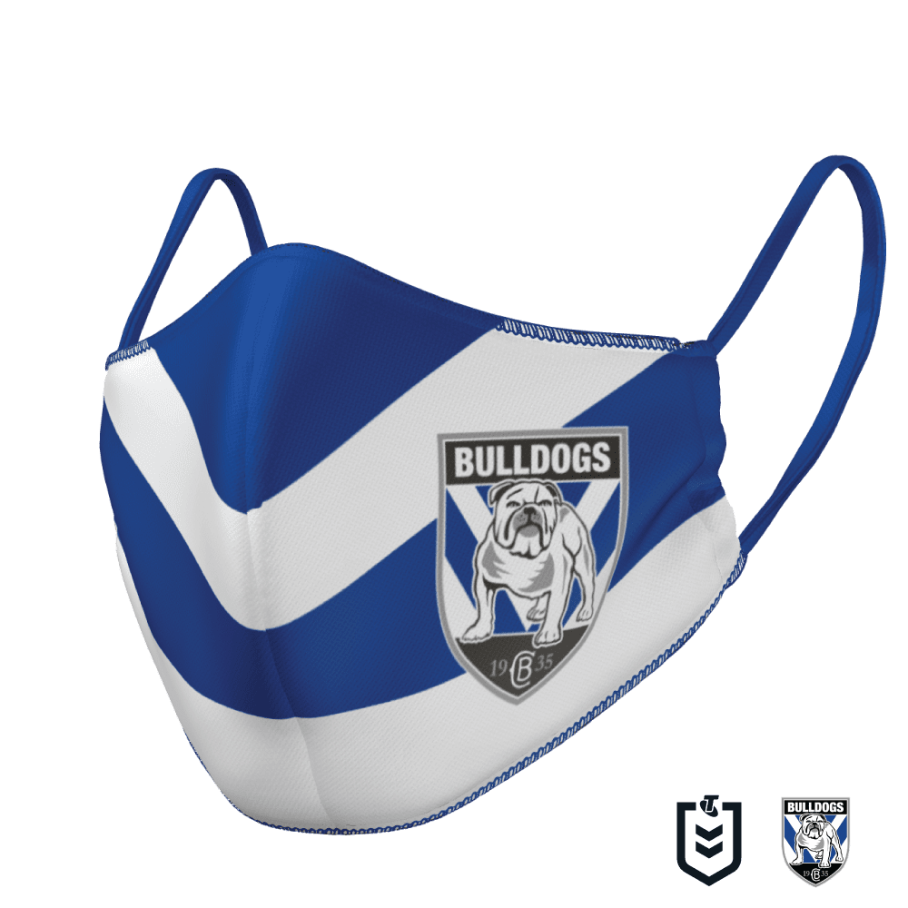 Canterbury Bulldogs NRL Reversible Face Mask