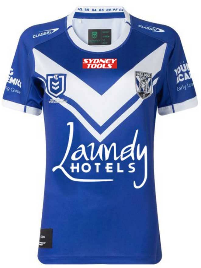 Canterbury Bulldogs NRL Ladies Away Jersey
