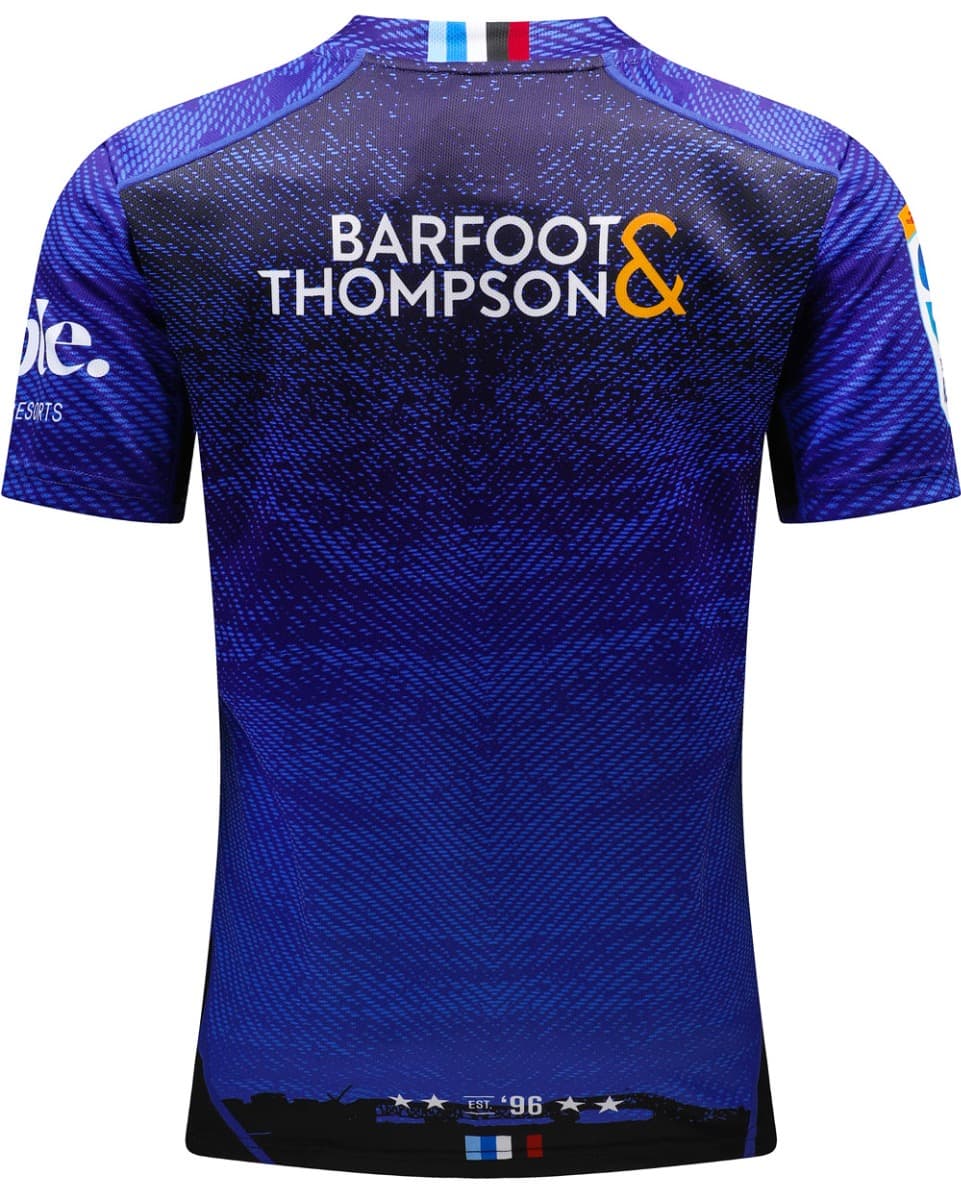 Auckland Blues 2024 Rugby Union Mens Home Jersey