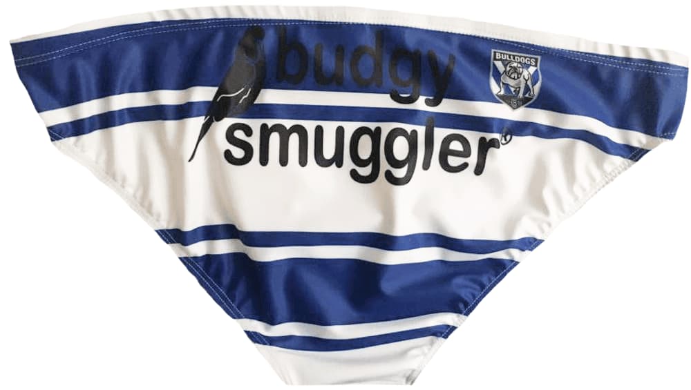 Canterbury Bulldogs NRL Mens Budgy Smuggler Swimmers