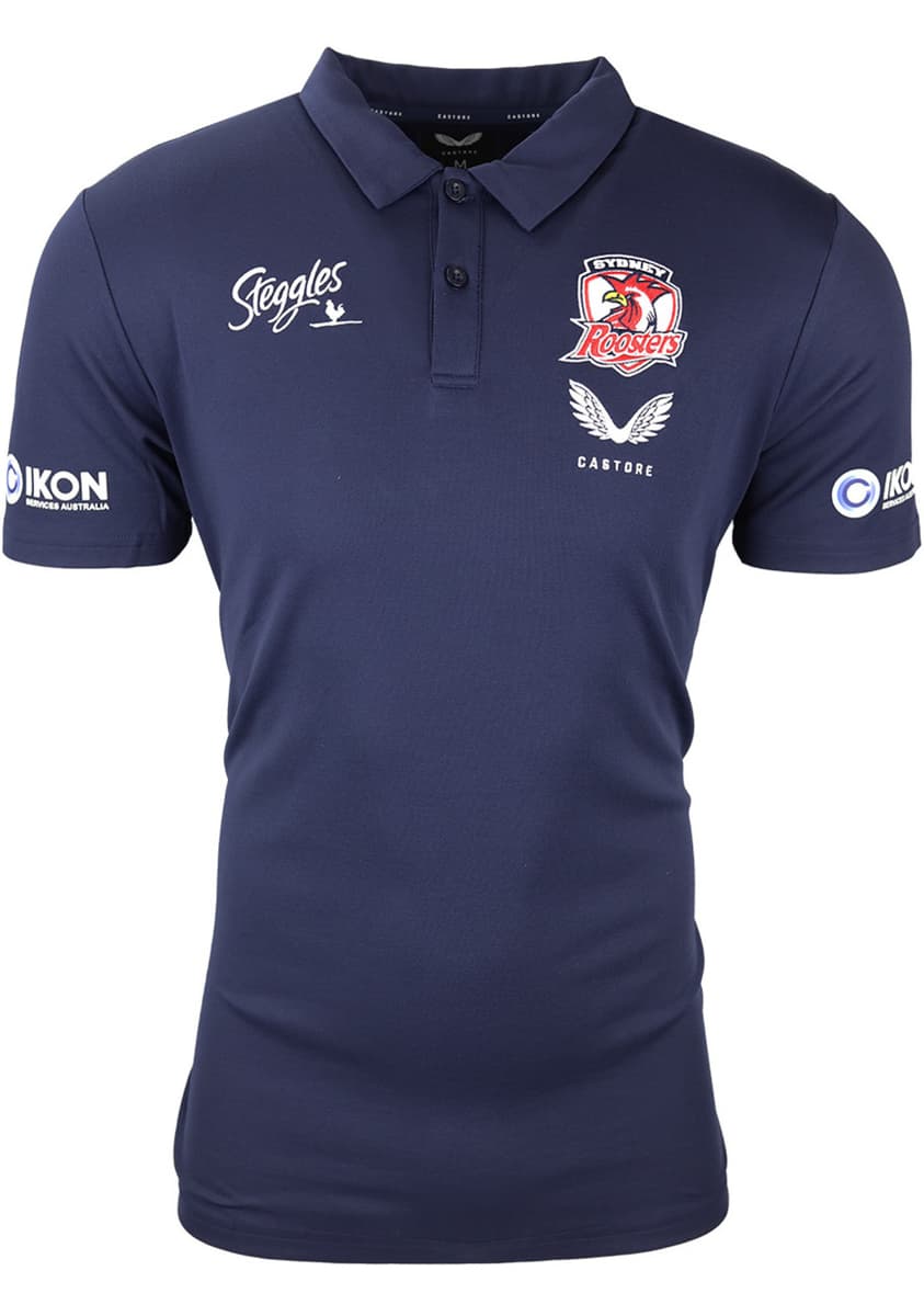 Sydney Roosters NRL Ladies Media Polo Shirt