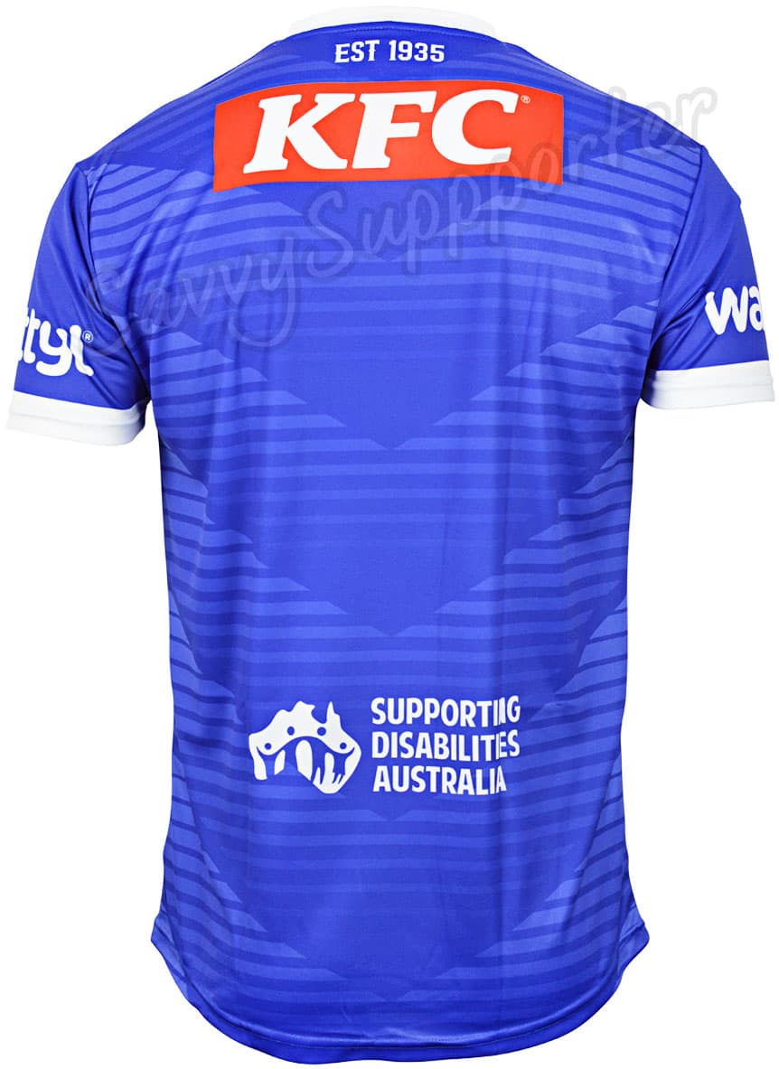 Canterbury Bulldogs 2025 NRL Mens Warm Up Tee